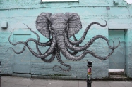 I love this elephant/octopus!